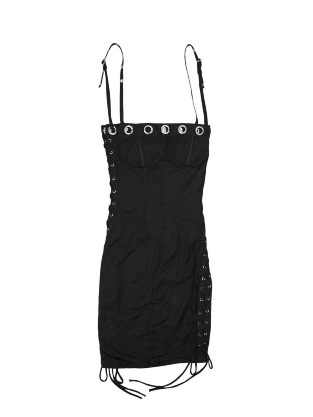 Amor Mia Ophelia Collection Eyelet Dress in Black